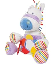 Happy Safari Zebra Teether Stroller Toy