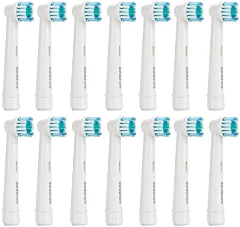 SoniShare Premium Replacement Brush Heads for Oral B Precision Clean Toothbrushes (12 Pack)
