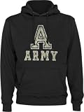 Army Black Knights Vintage Blitz Hooded Sweatshirt