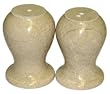 Verona Beige Marble Salt n & and Pepper Set