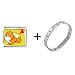 pomeranian1 - Pomeranian Dog Italian Charm Bracelet