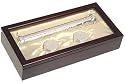 Birth Certificate With Curl & Tooth Boxes in Rosewood Keepsake Box