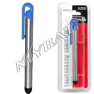 BLUE UNIVERSAL TOUCH SCREEN STYLUS for APPLE IPHONE / TOUCH