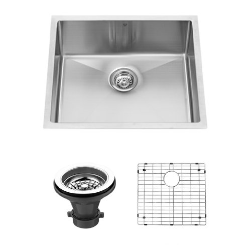 Vigo Vgr2320ck1 23 Inch Undermount Stainless Steel Kitchen Sink