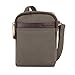 Travelon Anti-Theft Courier Mini Crossbody Cross Body Bag, Stone Gray, One Size