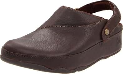 fitflop gogh mens leather clogs black
