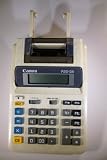 Canon P20-DX Desk Calculator