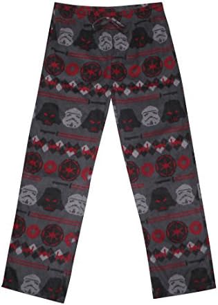 BIG &amp; TALL STAR WARS DARTH VADER &amp; STORMTROOPER Mens Polar Fleece Pajama Pants 2XB Multicolor