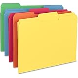 Smead File Folder, 1/3-Cut Tab, Letter Size, Assorted Colors, 100 per Box, (11943)