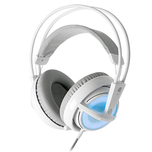  SteelSeries Siberia V2 Full-Size Gaming Headset with Built-In USB Sound Card (Frost Blue) 