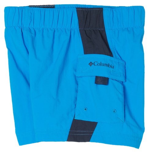 Columbia Boys 2-7 Toddlers White Hunter Short, Compass Blue, 4T