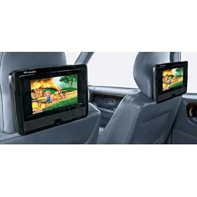 Wharfedale PDO8712/05 Black 7in Twin Screen in Car DVD Playe