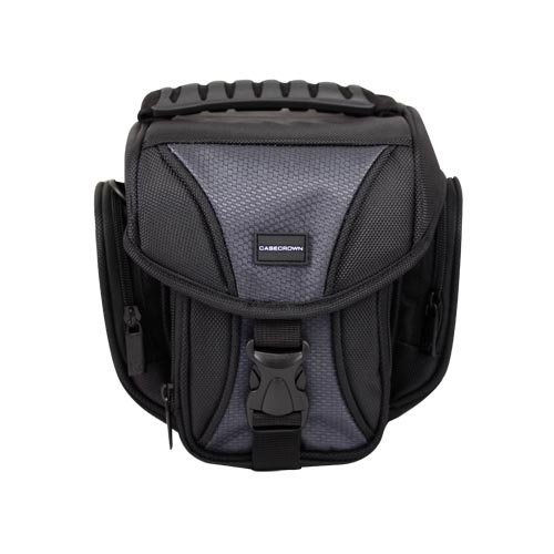 CaseCrown Rugged Easy Carry DSLR Case and Shoulder Sling Bag for the Canon PowerShot SX20IS 12.1MP Digital Camera with 20x Wide Angle Optical Image Stabilized Zoom and 2.5-inch Articulating LCD