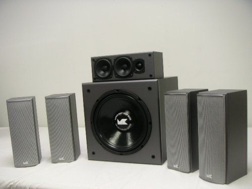 M&K K17 / VX1250 Black & Titanium Home Theatre Speaker System M&K K17 / VX1250 Black & Titanium Home Theatre Speaker System
