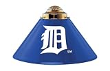 Detroit Tigers Billiard Lamp - Three Shade Metal Swags