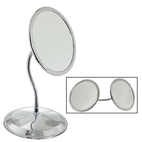 DoubleVision 10X & 5X Magnifying Mirror with Suction Cups