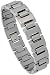 Jewelry : 9" (23 cm) Adjustable Tungsten Carbide heavy Bracelet 5/8" (16 mm) wide
