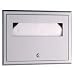 Bobrick 301 ClassicSeries 304 Stainless Steel Recessed Toilet Seat-Cover Dispenser, Satin Finish, 15-3/16" Width x 10-3/4" Height