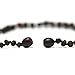 The Art of Cure Baltic Amber Teething Necklace for Baby (Raw black cherry) - Anti-inflammatory ...
