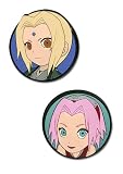 Naruto Shippuden Pin Set Sakura & Tsunade