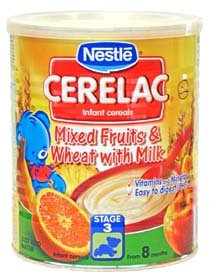 more about Nestle Cerelac Infant Cereal, Mixed Fruits Wheat with Milk 1kg (35.27oz)