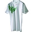 Fly Racing Badge Youth Boys Short-Sleeve Casual Shirt w/ Free B&F Heart Sticker Bundle - White