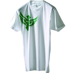 Fly Racing Badge Youth Boys Short-Sleeve Casual Shirt - White