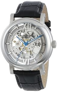 Stuhrling Original Men's 426AL.SET.01 Winchester XT Automatic Skeleton Leather Watch with Additional Strap