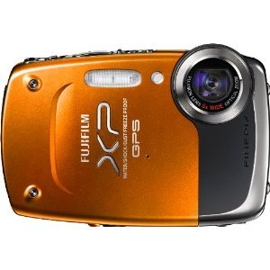 Fujifilm FinePix XP30 14 MP Waterproof Digital Camera with Fujinon 5x Optical Zoom Lens and GPS Geo-Tagging Function (Orange)