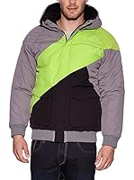 Urban Classics Chaqueta (Gris / Verde)