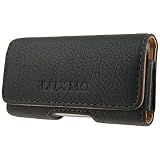 Black Horizontal Leather Pouch For Motorola RAZR V3/v3c/v3o/v3/v3t and RAZR 2 V8 V9 Phone Case Cover with Belt Clip Magnetic Closing