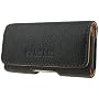 Black Horizontal Leather Pouch For Motorola RAZR V3/v3c/v3o/v3/v3t and RAZR 2 V8 V9 Phone Case Cover with Belt Clip Magnetic Closing