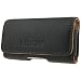 Black Horizontal Leather Pouch For Motorola RAZR V3/v3c/v3o/v3/v3t and RAZR 2 V8 V9 Phone Case Cover with Belt Clip Magnetic Closing