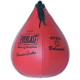 Everlast 4214 Leather Speed Bag (10"x7")