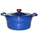 Lafont 5 1/2-Quart Round French Oven, Blue