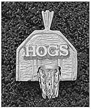 Logo Art Arkansas Razorbacks Sterling Silver Backboard Pendant