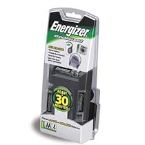 Energizer 30-Minute Charger w/ 4 NiMh AA Batteries - CH30MNCP4