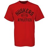 adidas Nebraska Cornhuskers Scarlet Preschool Athletics T-shirt