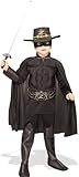 Kids Halloween NEW Boy Zorro Childrens Costume Boys Medium (5-7 years)