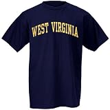 West Virginia Mountaineers Navy Arch Logo T-shirt