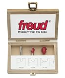 Freud 89-400 3-Piece Round Nose Bit Set