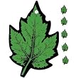 Ultra Norsk - Leaf Car Air Freshener - 4 Pack - Green Apple Scent