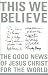 Books : This We Believe