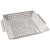 New - JIM BEAM JB0127 STAINLESS STEEL SQUARE GRILLING WOK