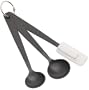 Amco 3-Piece Cookie Dough Spoons and Spatula Set