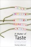 A Matter of Taste