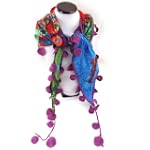 Echarpe baroque "Desigual" violet mul...