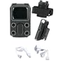 Creative Lab Zen Vision: M 30GB Scuba Neoprene Case With Removable Belt Clip and Armband - Bundled with 12v Rapid Car Charger and Home Travel AC Adapter Wall Charger