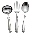 Reed & Barton Finial 18/10 Stainless Steel 3-Piece Flatware Serving Set