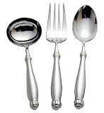 Reed & Barton Finial 18/10 Stainless Steel 3-Piece Flatware Serving Set